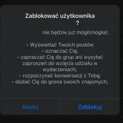 Jak zablokować kogoś na Messengerze - informacje dla użytkowników