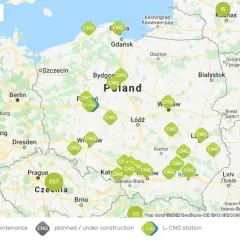 Stacje CNG w Polsce - Gdzie tankować CNG