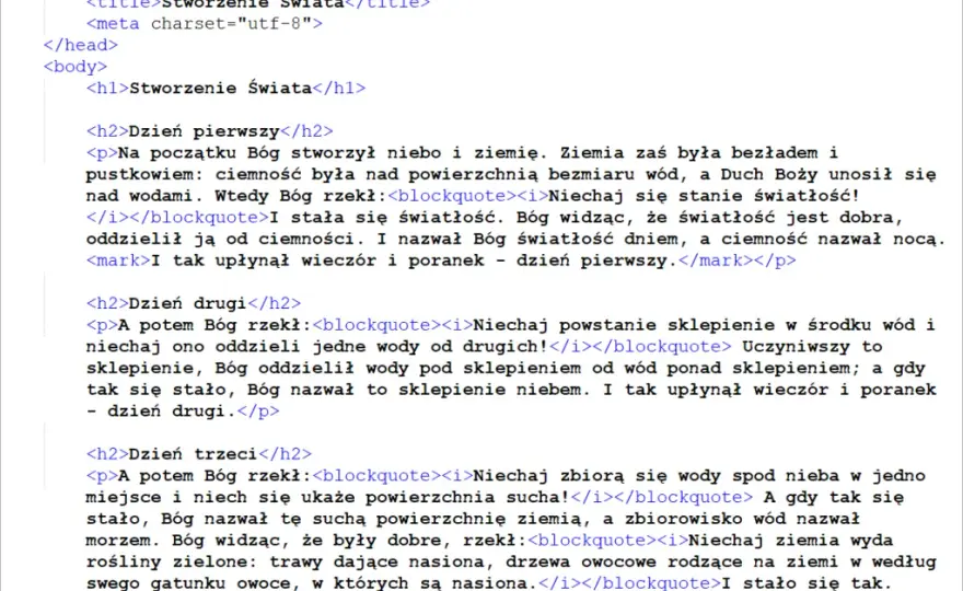 Jak napisać tekst w HTML: proste kroki i najlepsze praktyki dla początkujących