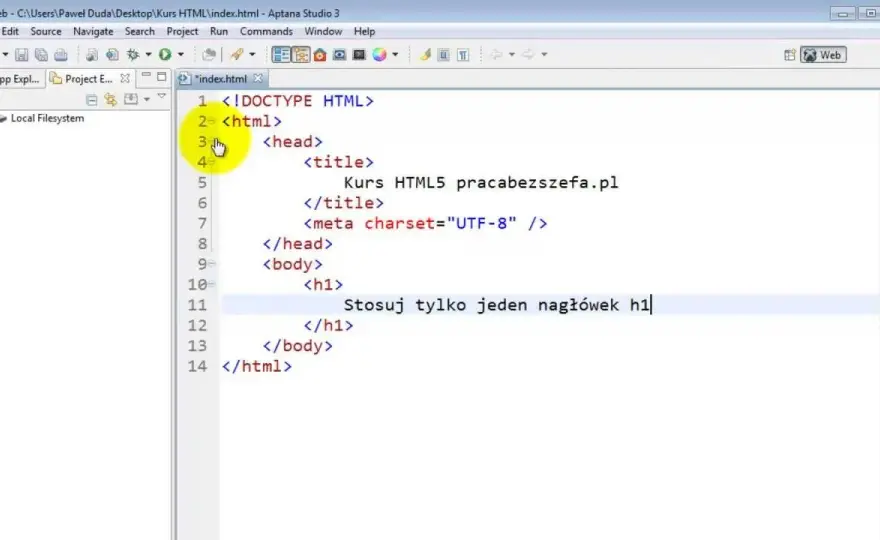 Jak zrobić nagłówek w HTML - unikaj najczęstszych błędów i zyskaj efekty