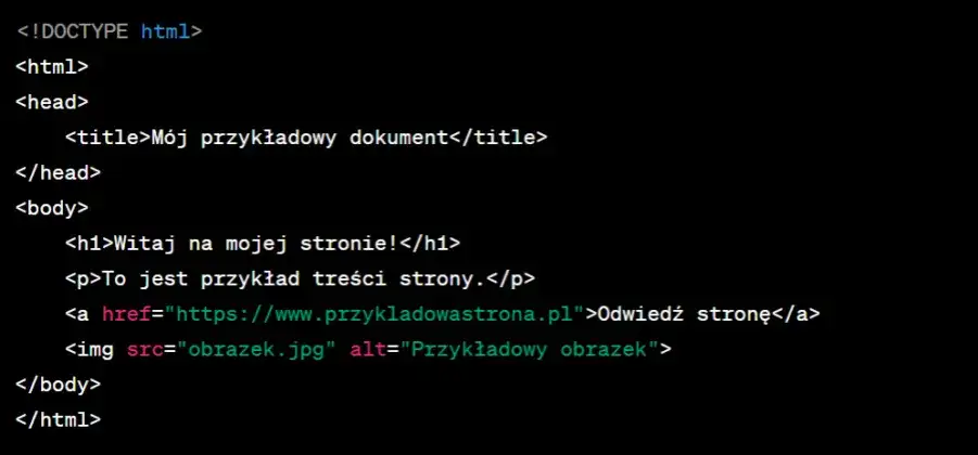 Zdjęcie Jak wygląda szkielet strony HTML – poznaj kluczowe elementy i struktury