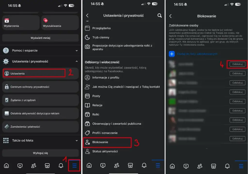 Zdjęcie Jak odblokować kogoś na messengerze: co warto zrobić?